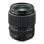 Lente preta Fujifilm 80mm F1.7 R WR para câmaras MILC, focagem automática, 9 lâminas de diafragma