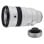 Lente Telefoto Fujifilm XF200mm F2 R LM OIS WR TC XF1.4 19/14 com Foco Automático Preto e Branco