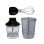 Batidora de mano Nevir NVR-8342BA 300W 2 velocidades acero inoxidable y accesorios
