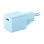 Carregador Baseus USB-C 20W Blue Power Delivery, Proteção Avançada, Europlug Compacto
