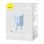 Carregador Baseus USB-C 20W Blue Power Delivery, Proteção Avançada, Europlug Compacto