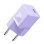 Cargador Baseus GaN5 20W Mini USB-C Power Delivery Ultra Compacto Púrpura