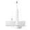 Philips HX7410/02 Sonicare Series 6500 Elektrische Zahnbürste, weiß, 62000 Bewegungen