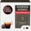 Cápsula de Café Nestlé Espresso Intenso Descafeinado Dolce Gusto 16 piezas intensidad 7 crema aroma afrutado