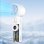 Ventilador de Mano Klack Mini JF158 5 Velocidades Luz LED 4000mAh Enfriamiento USB-C