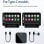 Adaptador Klack Inalámbrico para CarPlay y Android Auto Bluetooth 5.0 WiFi 5.8GHz