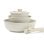 Set Ollas y Sartenes Klack Granito Antiadherente Mango Desmontable Apilable