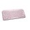 Tastiera Wireless Logitech MX Keys Mini Layout AZERTY Retroilluminata Rosa