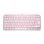 Tastiera Wireless Logitech MX Keys Mini Layout AZERTY Retroilluminata Rosa