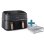 Fritadeira Ar Philips Airfryer NA352/04 9L 2750W Dupla Cesta LED Táctil