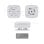 Detector de Incendio Ajax FireProtect 2 AJ-FIREPROTECT2-H-SB-W Termovelocimétrico Blanco 1700m Wireless