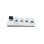 Teclado mecánico Logitech G PRO X 60 QWERTY retroiluminado LED RGB inalámbrico/blanco