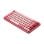 Teclado mecánico Logitech POP Keys Mini QWERTY RF Wireless Bluetooth Borgoña Rosa sin retroiluminación