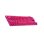 Teclado mecánico Logitech G PRO X TKL Layout QWERTZ inalámbrico retroiluminado RGB magenta
