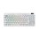 Teclado mecánico Logitech PRO X TKL QWERTZ inalámbrico RGB blanco Switch GX Brown
