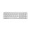 Teclado scissor switch Logitech MX Keys S Layout QWERTY retroiluminado aluminio blanco