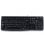 Teclado com fio Logitech K120 Layout QWERTZ USB Preto
