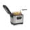 Freidora tradicional Princess 182612 1.5L 1000W Acero Inoxidable control preciso ventana