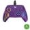 Gamepad USB Typ C Kabelgebundenes Gaming Controller Multicolor LED Lila Gamepad USB Typ C Kabelgebundenes Gaming Controller Multicolor LED Lila