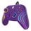 Gamepad USB Typ C Kabelgebundenes Gaming Controller Multicolor LED Lila Gamepad USB Typ C Kabelgebundenes Gaming Controller Multicolor LED Lila