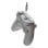Gamepad Alámbrico Gris Retroiluminación LED RGB USB-C 3m Compatible PC y Xbox