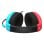 Auricular Gaming Binaural Diadema Compatible Nintendo Switch Neodimio Micrófono Boom 1.15m Negro/Azul/Rojo