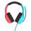 Auricular Gaming Binaural Diadema Compatible Nintendo Switch Neodimio Micrófono Boom 1.15m Negro/Azul/Rojo