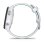 Garmin Forerunner 265S 42mm Bisel negro con carcasa en blanco y correa de silicona en blanco/verde