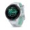 Garmin Forerunner 265S 42mm Bisel negro con carcasa en blanco y correa de silicona en blanco/verde