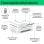 Imprimante Inkjets Wi-Fi HP DeskJet 4222e Multifunzione avec Alimenteur Automatique