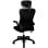 Silla ergonómica Drift DRAIR35 respaldo de malla reposabrazos abatibles 120 kg negra