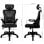 Silla ergonómica Drift DRAIR35 respaldo de malla reposabrazos abatibles 120 kg negra