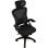 Silla ergonómica Drift DRAIR35 respaldo de malla reposabrazos abatibles 120 kg negra