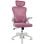 Bürostuhl Drift DRAIR35 Ergonomisch, Mesh Rückenlehne, Rosa, Höhenverstellbar, 120 kg, Nylon Basis
