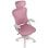 Bürostuhl Drift DRAIR35 Ergonomisch, Mesh Rückenlehne, Rosa, Höhenverstellbar, 120 kg, Nylon Basis