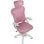 Silla gaming Drift DRAIR35 rosa respaldo de malla reposabrazos ajustables 120 kg