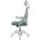 Silla gaming Drift DRAIR35 Turquesa respaldo de malla reposabrazos ajustables 120 kg