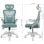 Silla gaming Drift DRAIR35 Turquesa respaldo de malla reposabrazos ajustables 120 kg
