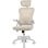 Silla ergonómica Drift DRAIR35 Beige Respaldo Malla Reclinable Reposabrazos Abatible 120 kg