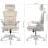 Silla ergonómica Drift DRAIR35 Beige Respaldo Malla Reclinable Reposabrazos Abatible 120 kg