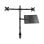 Soporte para monitor y portátil 1Life 1IFESPTDM1327P17 negro articulado VESA 13?-27? gestión de cables