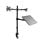 Soporte para monitor y portátil 1Life 1IFESPTDM1327P17 negro articulado VESA 13?-27? gestión de cables