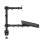 Support de bureau 1Life 1IFESPT132717LT pour écran 27″ et ordinateur portable 17,3″ VESA, bras articulé, gestion des câbles, noir