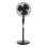 Ventilador de pie Taurus Greco 16CR Elegance 45W 3 velocidades altura regulable negro