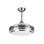 Ventilador de Techo Orbegozo CP 110105 35W 3 Aspas LED 105 cm 6 Velocidades Níquel