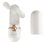 Orbegozo HF 2500 ventoinha manual Dourado, Branco Ventoinha portátil