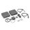 Kit Extend Logitech Preto Plástico Reciclado FSC Conector Direito
