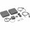 Kit Extend Logitech Preto Plástico Reciclado FSC Conector Direito