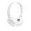 Auriculares JVC com cabo USB-C 1,2m branco, supra-auricular, dobrável