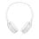 Auriculares JVC com cabo USB-C 1,2m branco, supra-auricular, dobrável